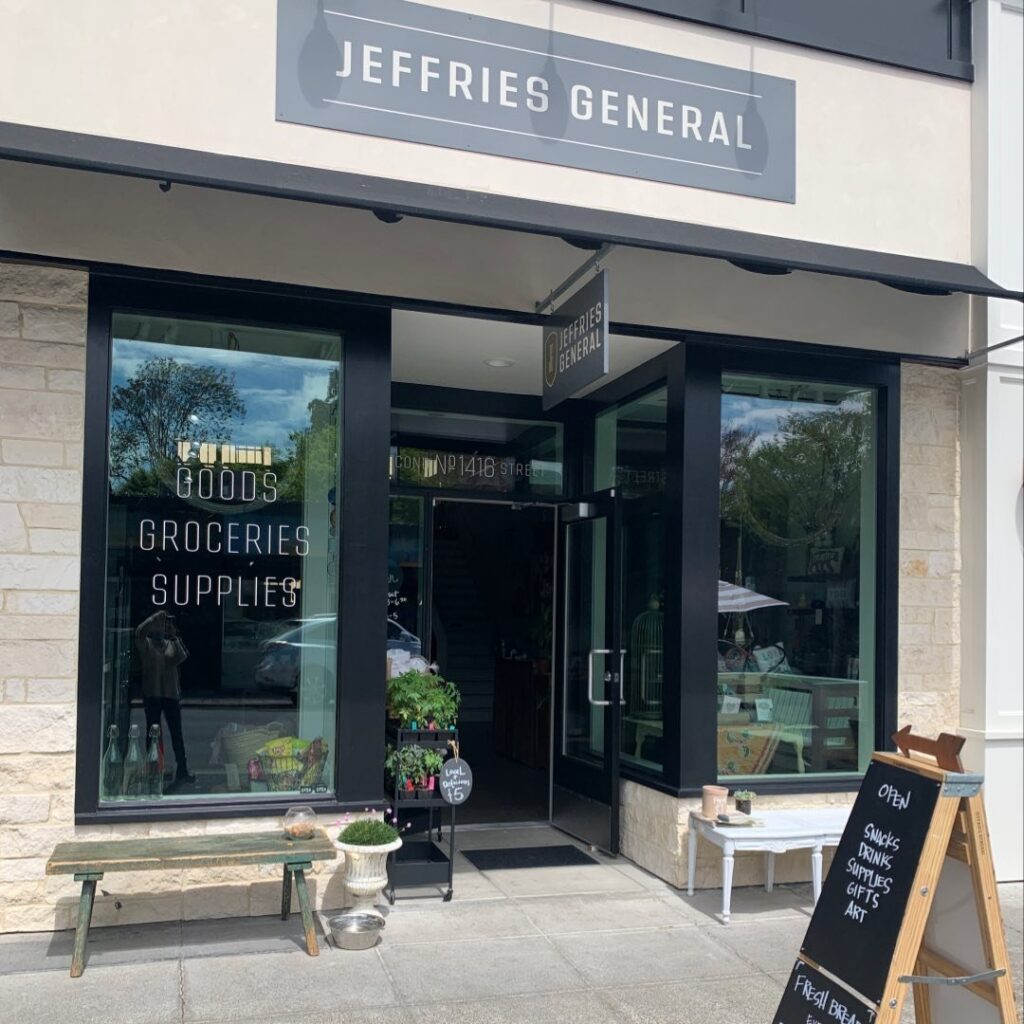 Jeffries General storefront